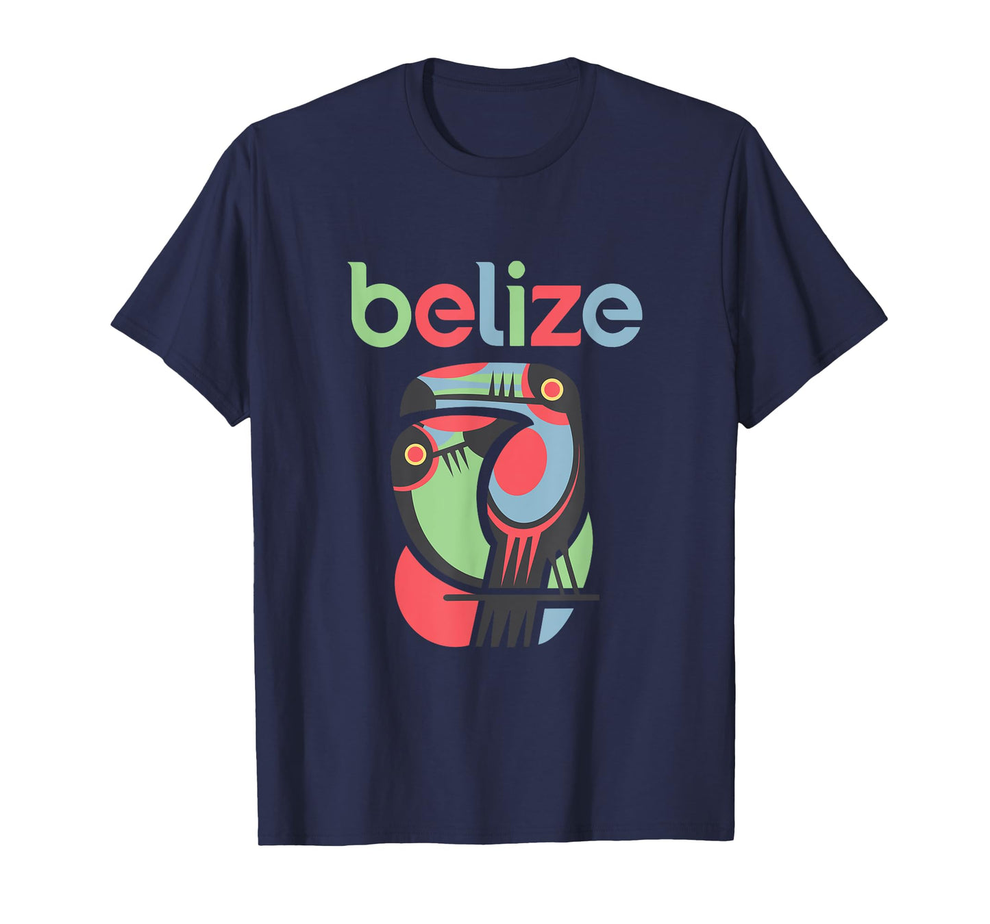 Tropical Summer Toucan Bird Colorful Belize Souvenir Men Women Kids T-Shirt