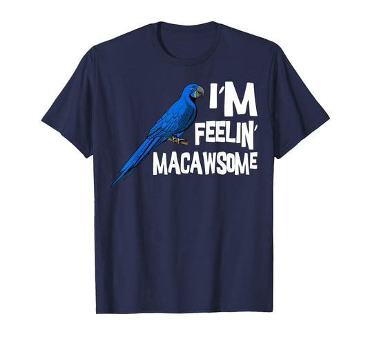 Macaw Parrot Blue Parakeet Tiel Quarrion Cage Bird Cockatoo T-Shirt