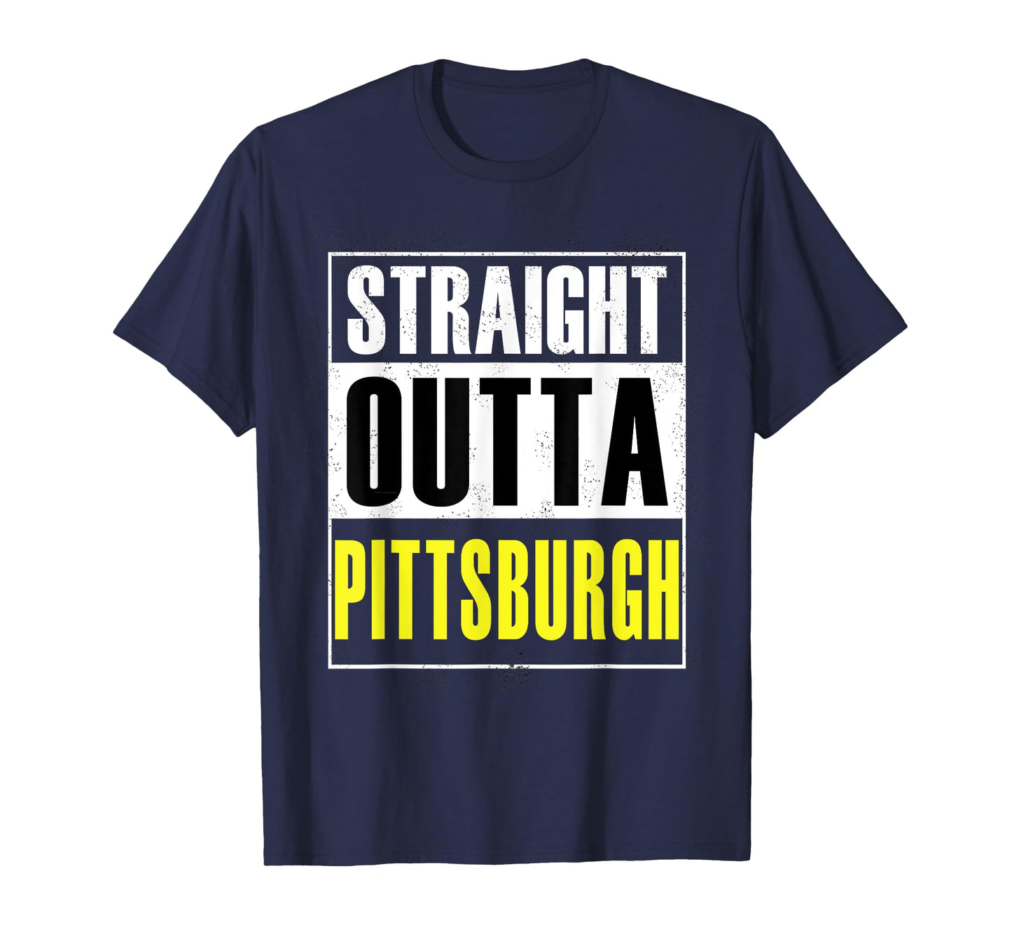 Straight Outta Pittsburgh Steel and City T-Shirt