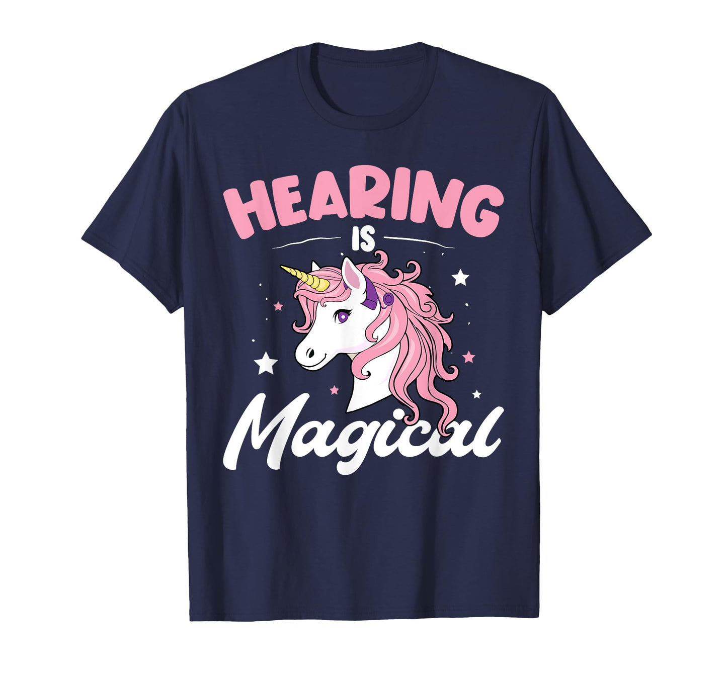Unicorn Cochlear Implant For Hard Of Hearing And Deaf People T-Shirt