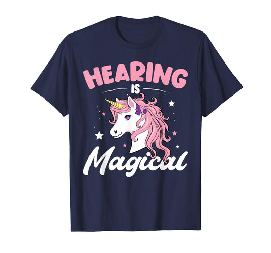 Unicorn Cochlear Implant For Hard Of Hearing And Deaf People T-Shirt