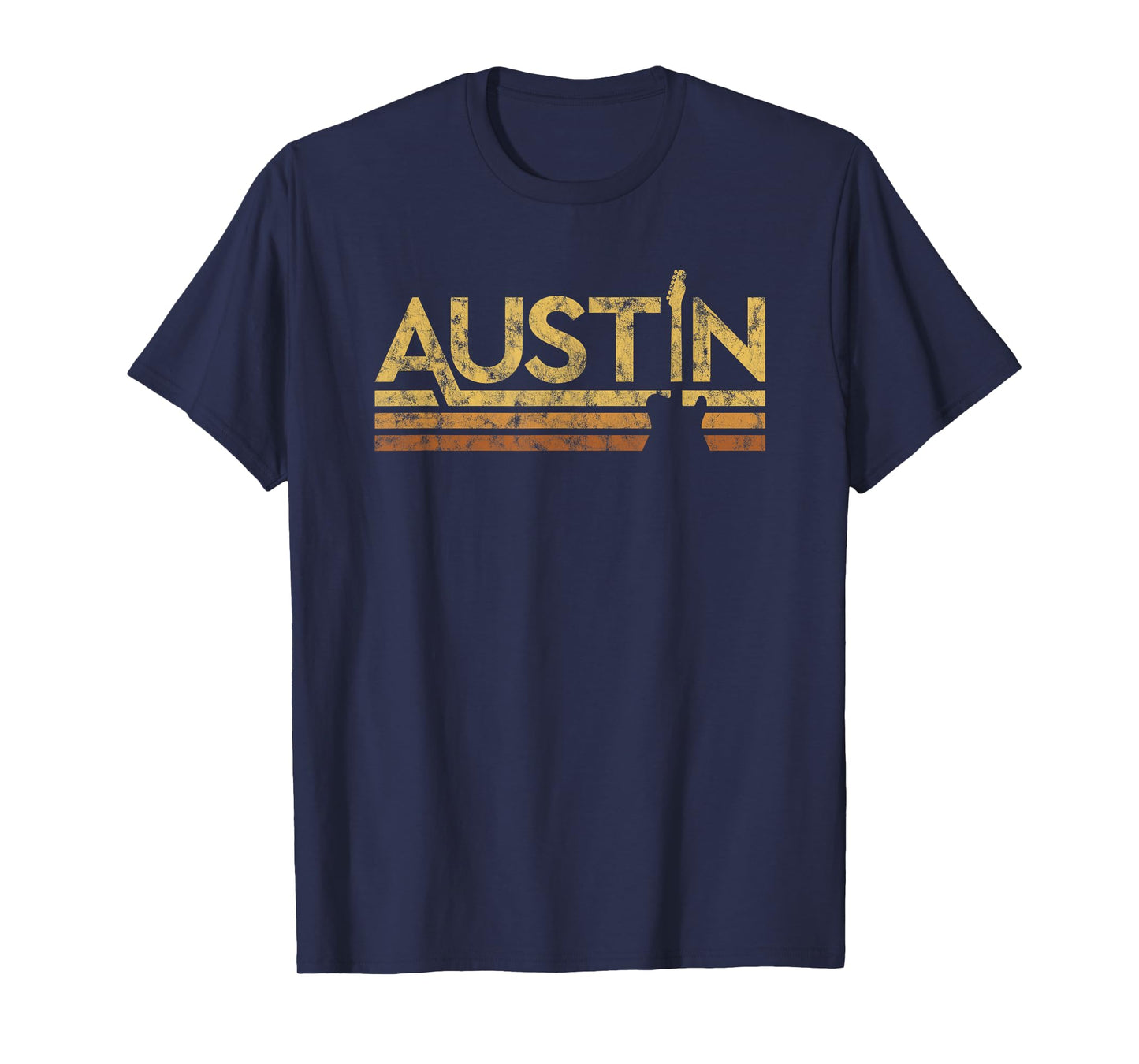 Retro Music Austins Texas T-Shirt