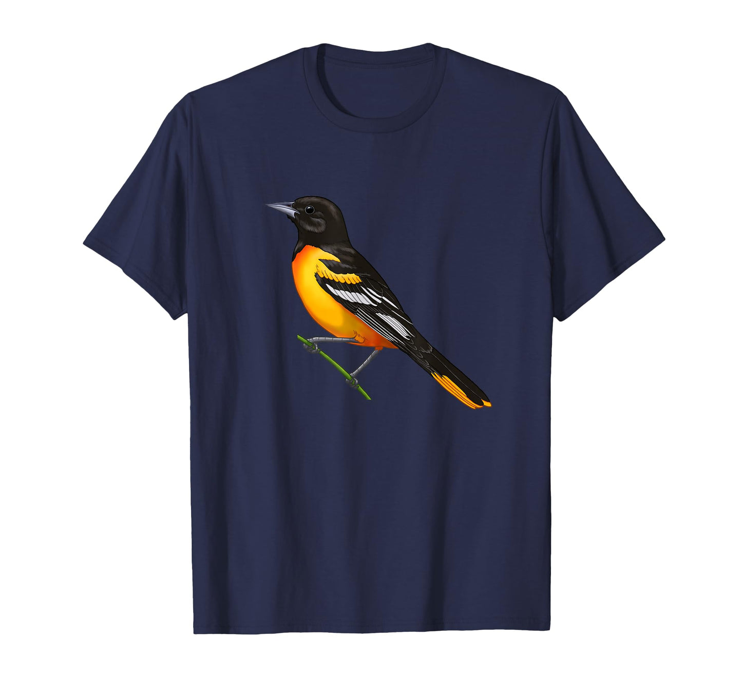 Baltimore Oriole (Icterus galbula) Bird Lover Gift T-Shirt