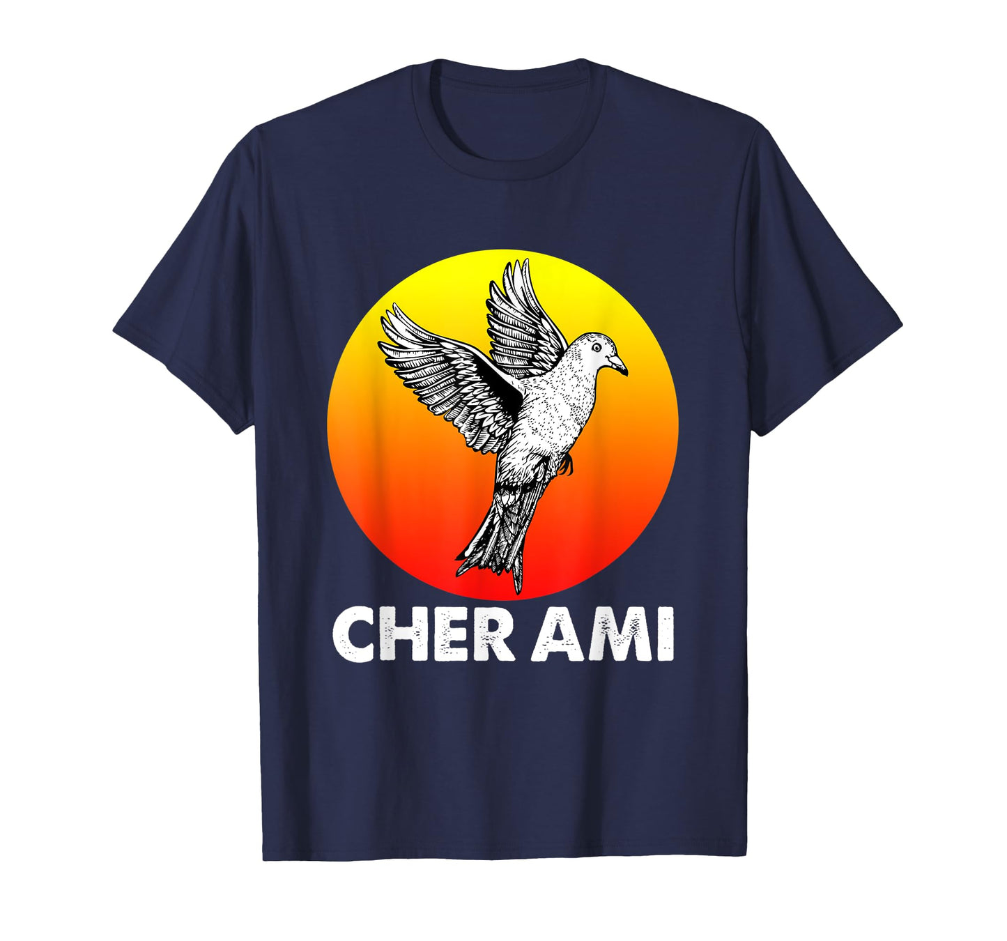 Cher Ami World War Hero Carrier Pigeon T-Shirt
