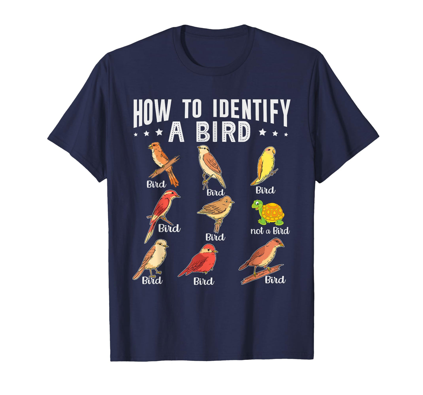 How To Identify A Bird | Bird Watcher | Bird Lover T-Shirt