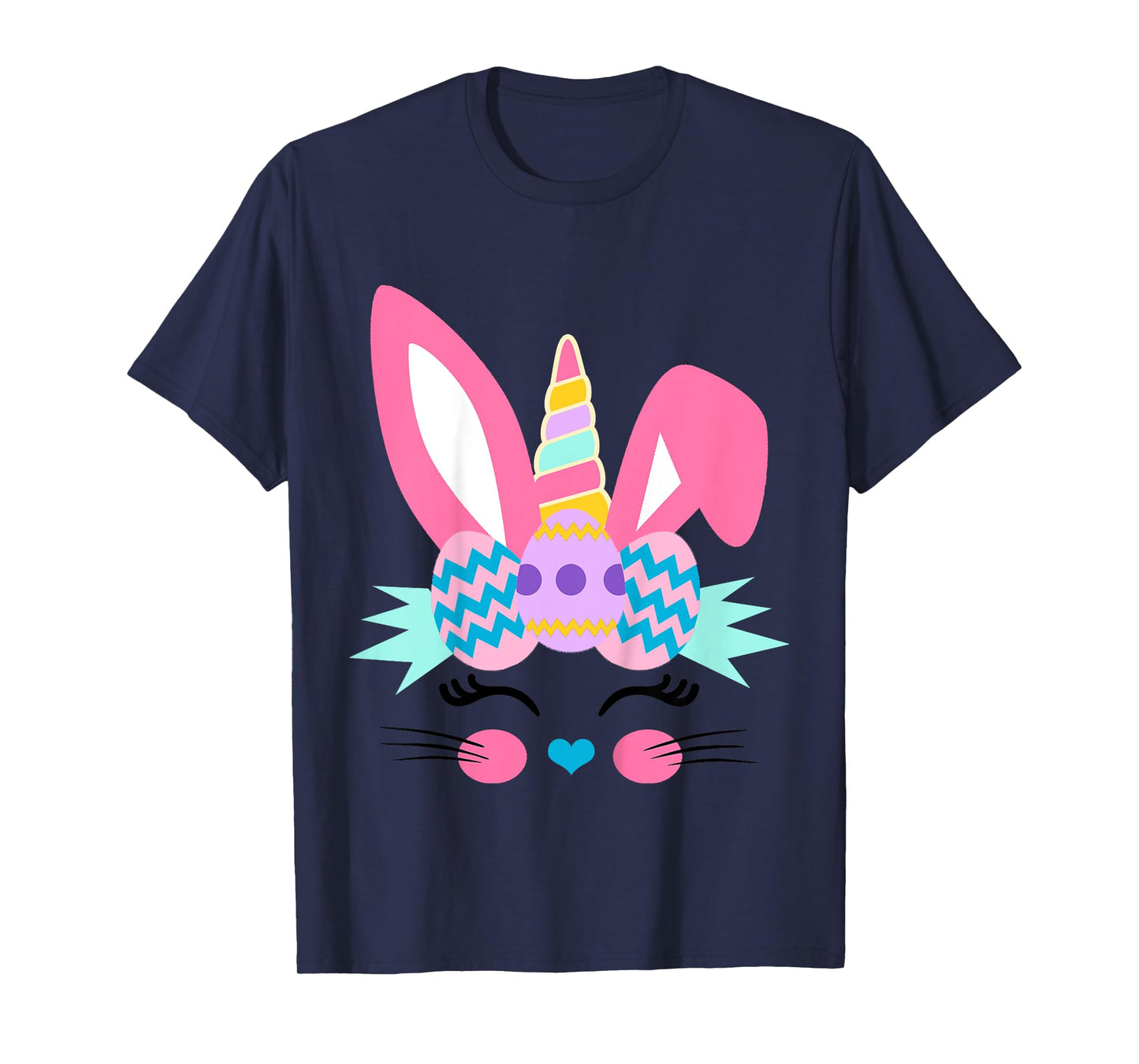 Toddler Girl Easter Bunny Unicorn for Girls and Baby Cute T-Shirt