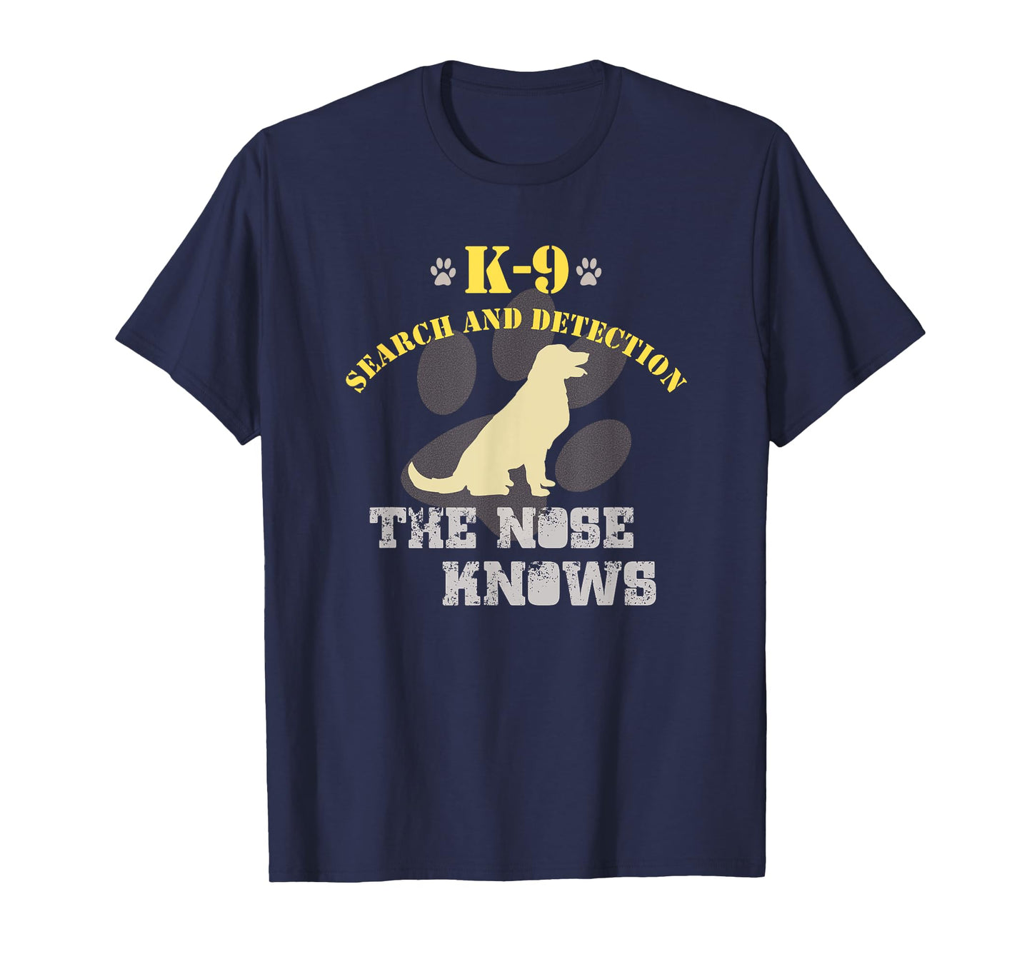 K9 Detection Dog T-Shirt Golden Retriever Labrador T-Shirt