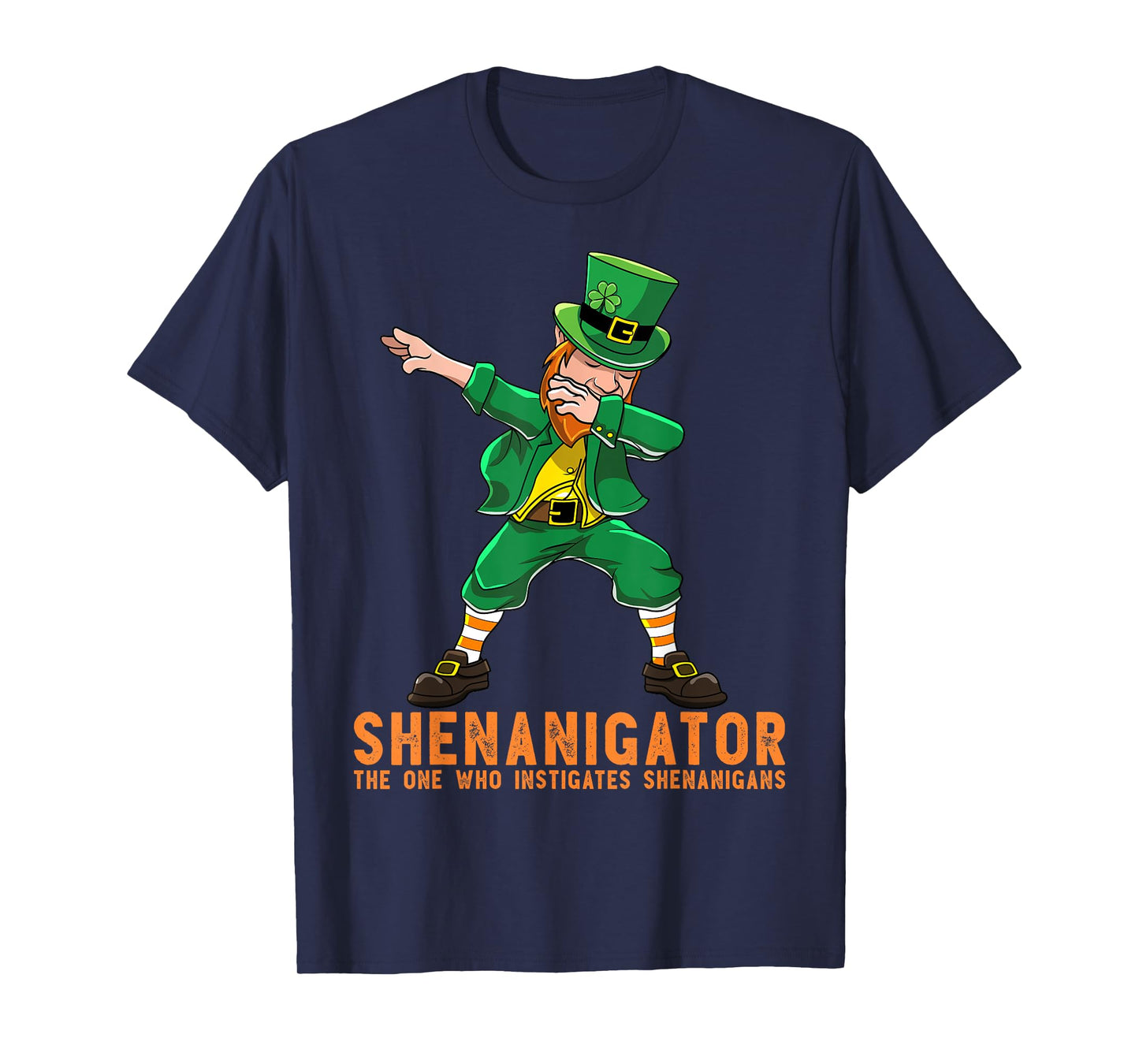 Shenanigator Dabbing Leprechaun Shenanigans St Patricks Day T-Shirt