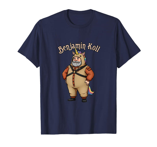 Benjamin Koll Brown Unicorn T-Shirt