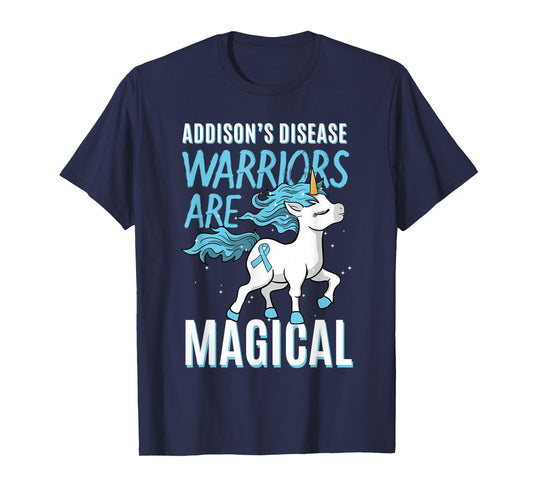Addison's Disease Warrior Hypocortisolism Unicorn Lover T-Shirt