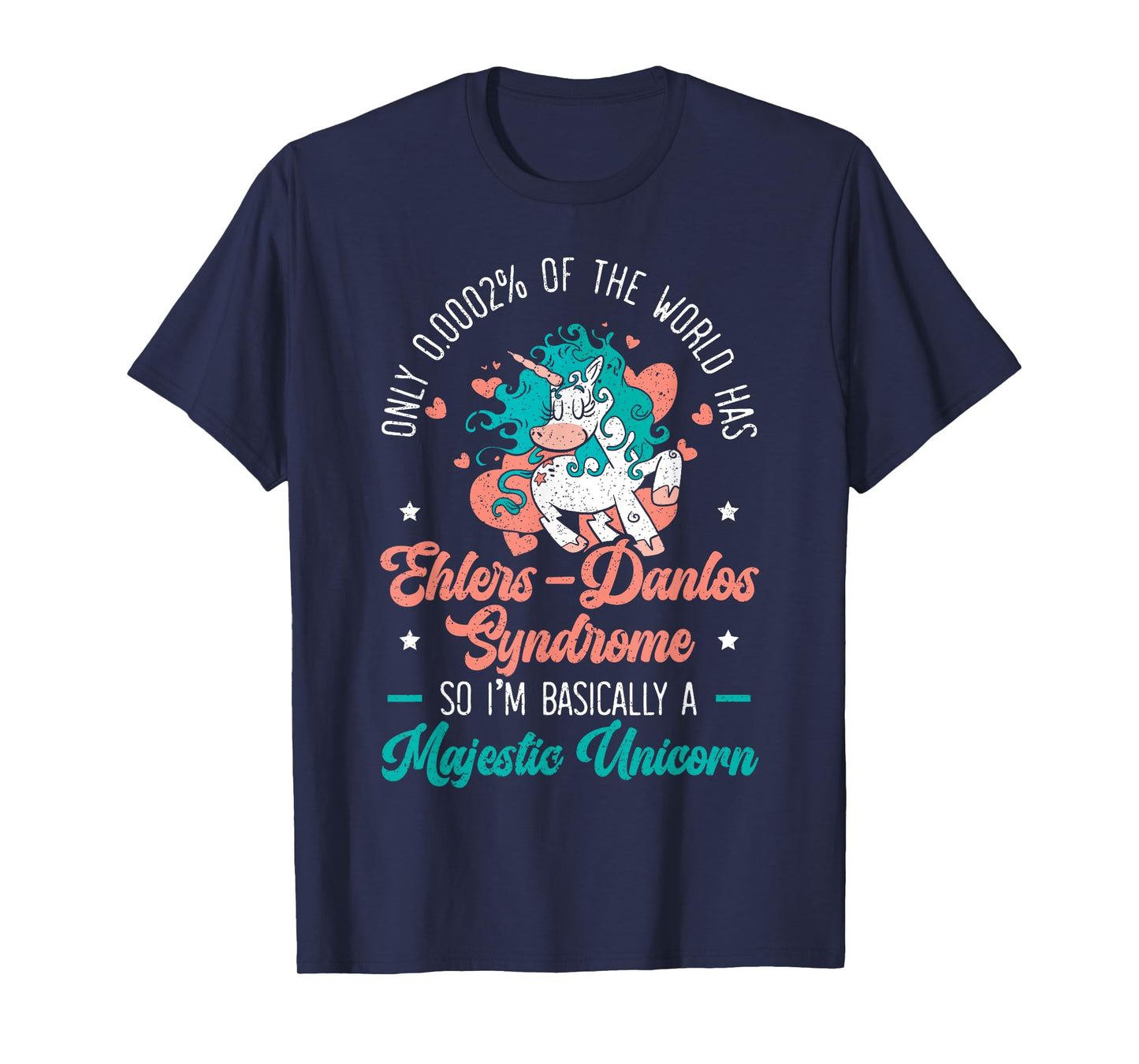 Unicorn Lover Ehlers-Danlos EDS and HSD Awareness Month T-Shirt