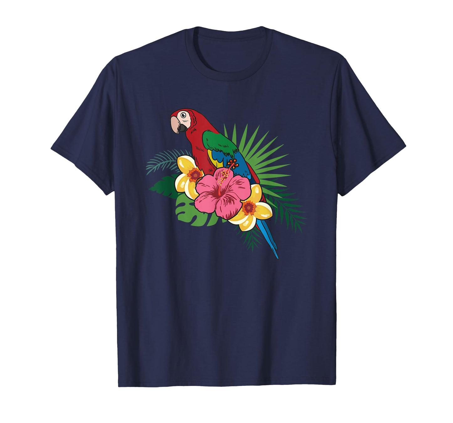 Vintage Aloha Hawaiian Parrot Shirt - Macaw T-shirt T-Shirt