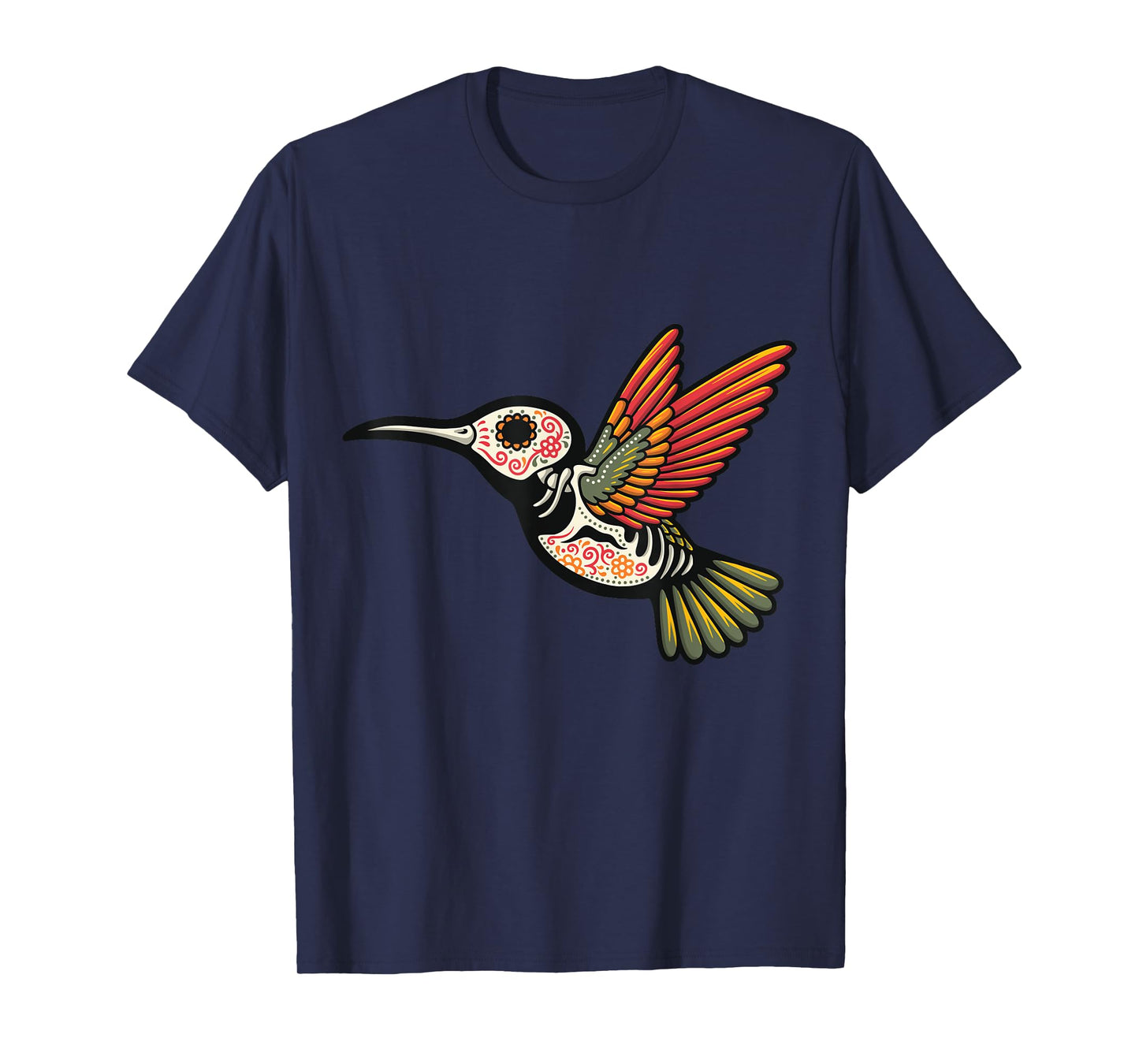 Dia de Muertos / Day of the Dead Hummingbird T-Shirt