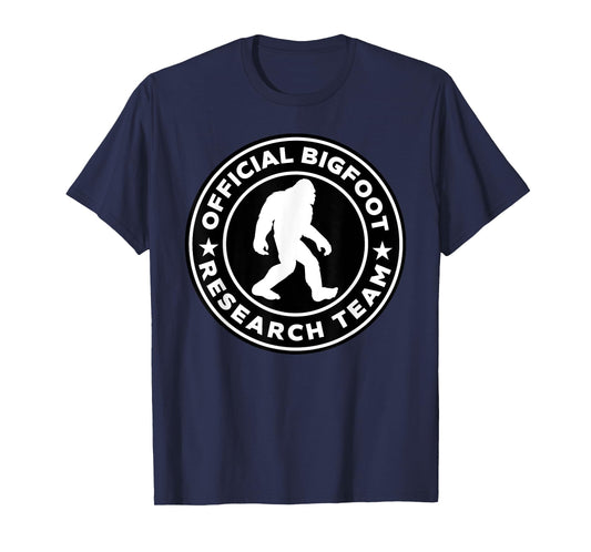 Miftees Halloween Tees Official Bigfoot Research Team T-Shirt