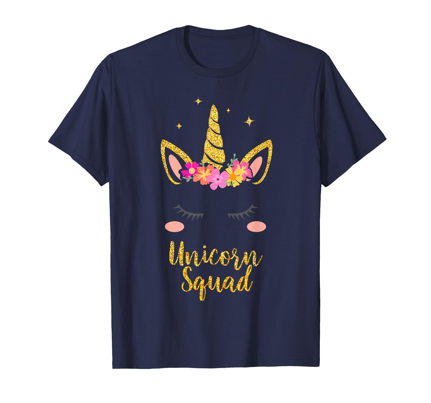 Unicorn Squad Tee, Cute Fantasy Design For Girls and Women T-Shirt