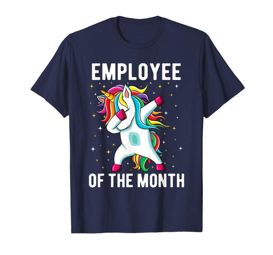 SOMMAS Unicorn Lover Employee Appreciation T-Shirt, Women's, Black, Small, Short Sleeve, Classic Fit, Cotton 60% Polyester 40%