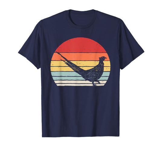 Vintage Retro Pheasant Bird T-Shirt