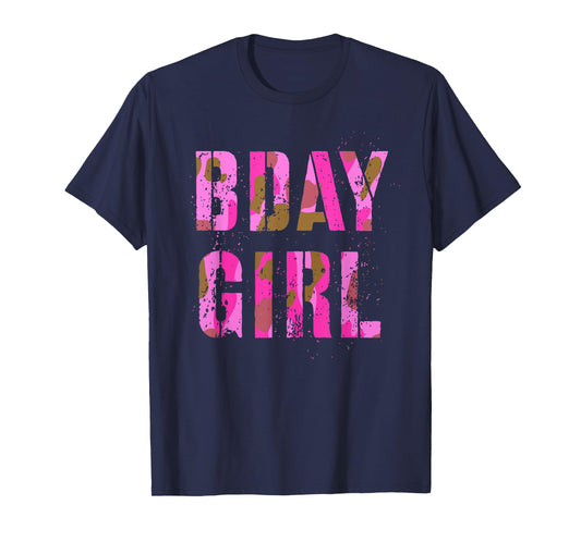 Camouflage Hunter BDAY GIRL Pink Camo Huntress Birthday Mom T-Shirt