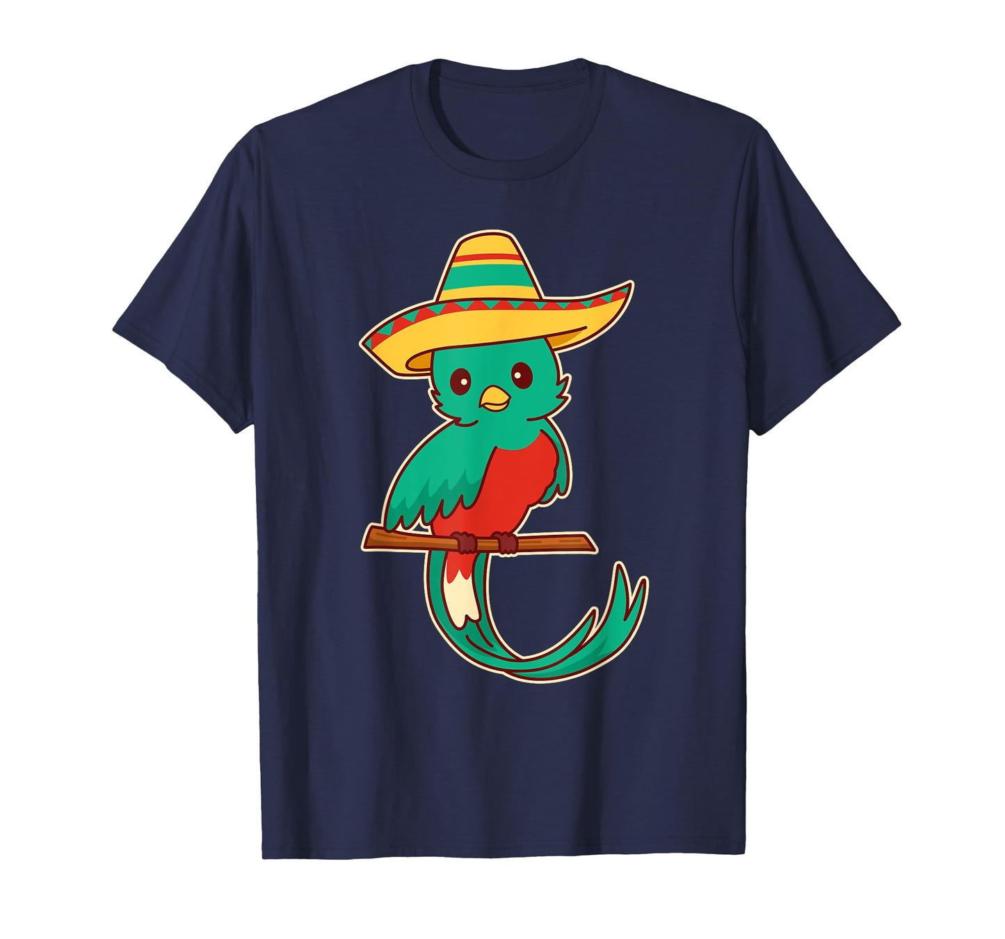 Guatemala Quetzal Bird With Sombrero - Quetzals T-Shirt
