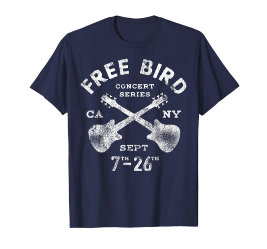 Free Bird Concert Series CA NY T-Shirt