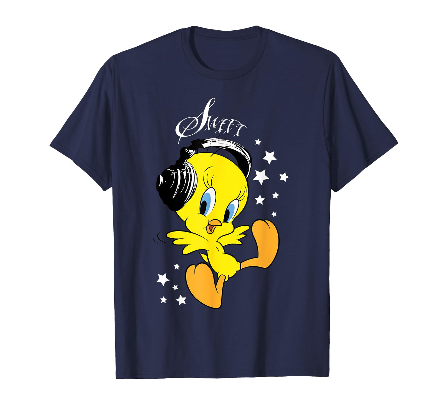 Kids Tweety Headphones T-Shirt