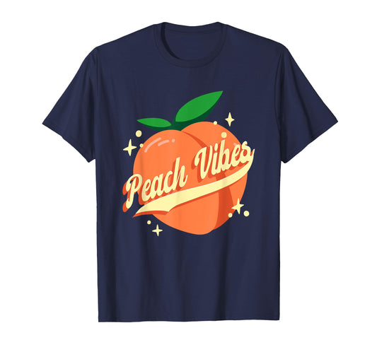 Fruits Lover Peach Vibes T-Shirt