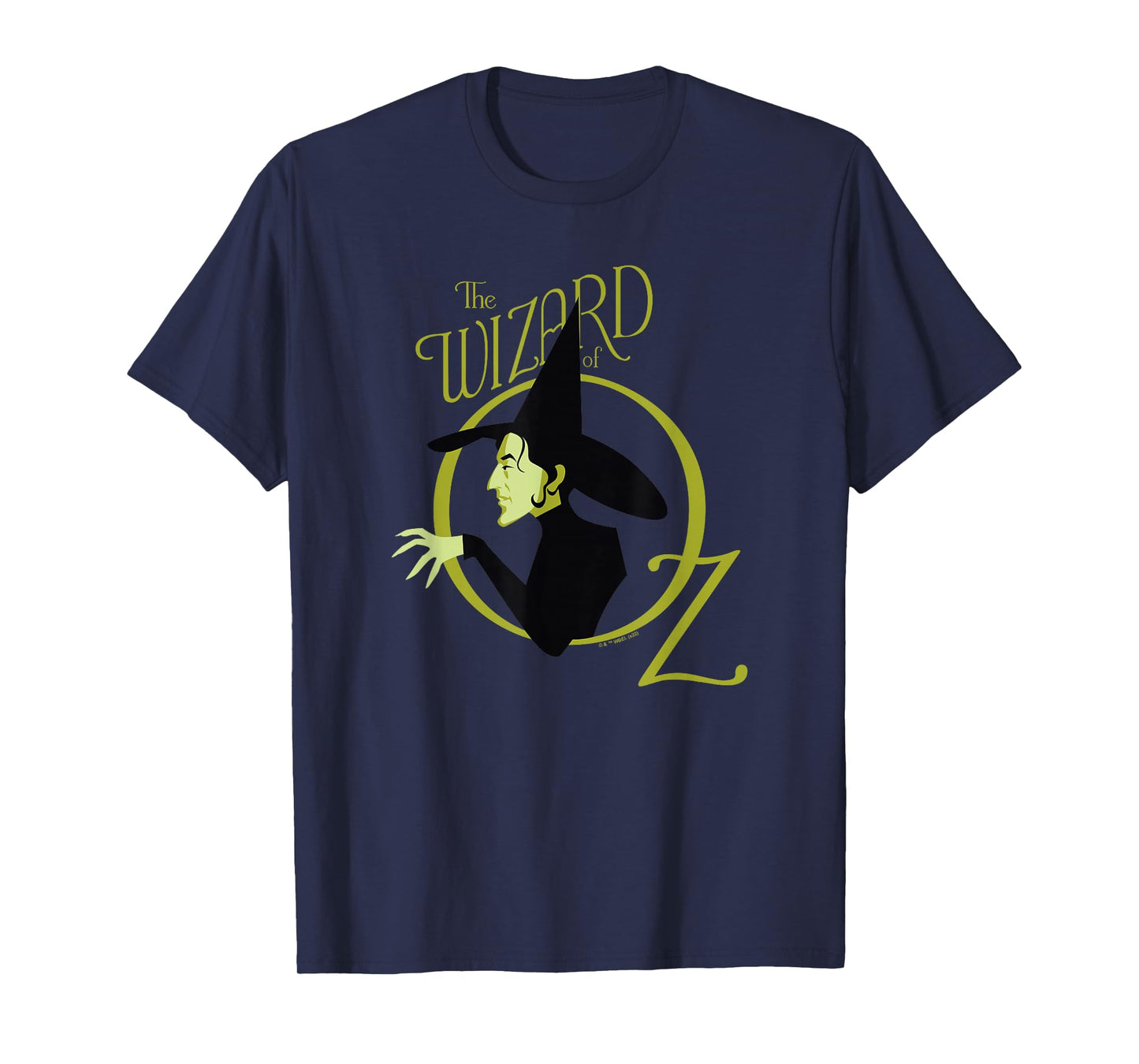 The Wizard of Oz Wicked Witch Silhouette Vintage Profile T-Shirt