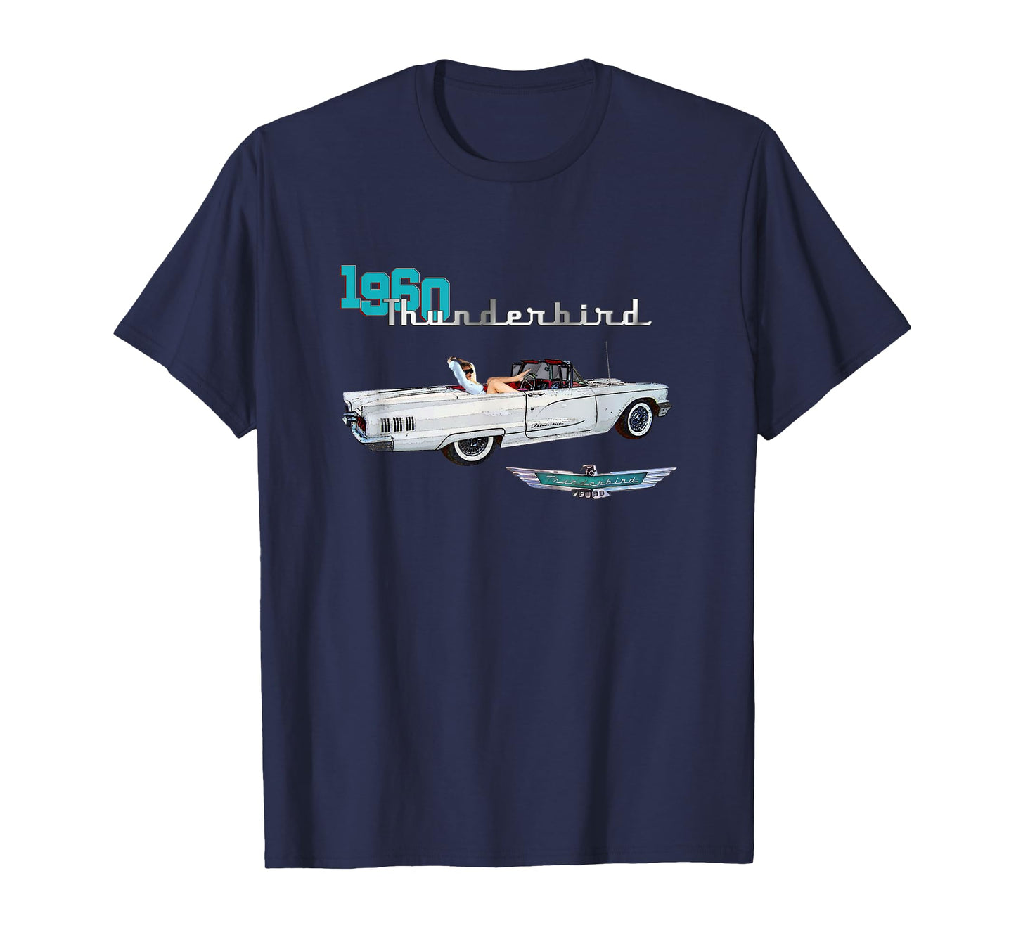 CLASSIC CARS, 1960'S, 1960 THUNDERBIRDS, CONVERTIBLES T-Shirt