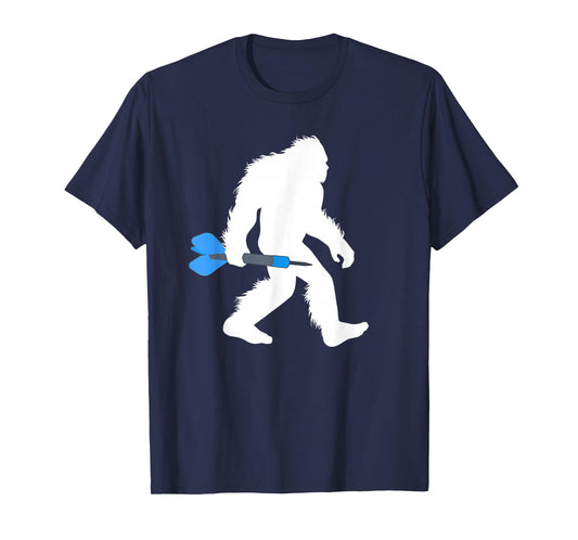 Bigfoot Darts Player Dartsmith Sasquatch Dartist T-Shirt