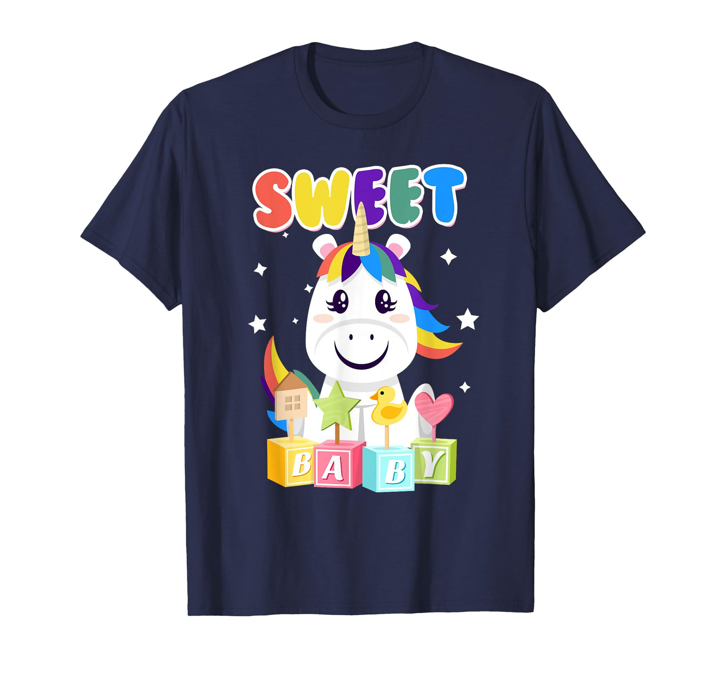 ABDL Ab DL Unicorn Rainbow Cute Baby DDLG T-Shirt