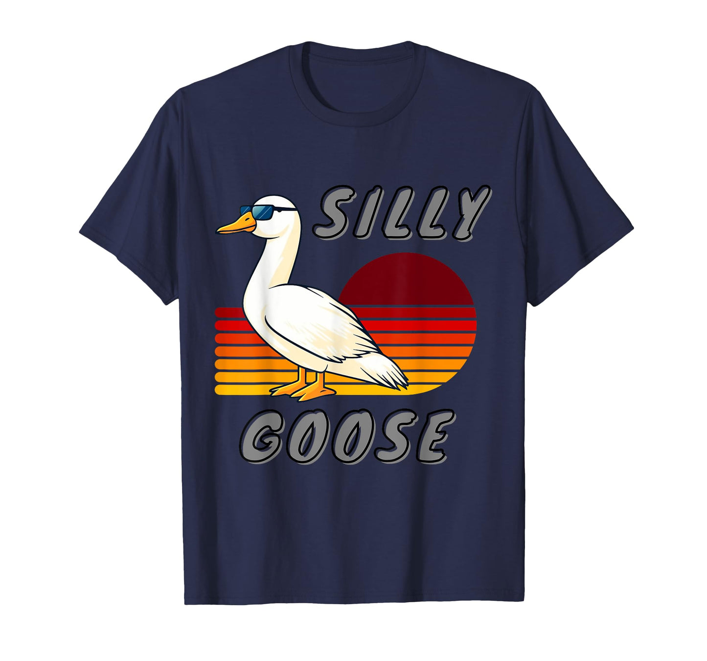 Duck and Goose Silly Goose Gifts Store Untitled Goose Outfit T-Shirt