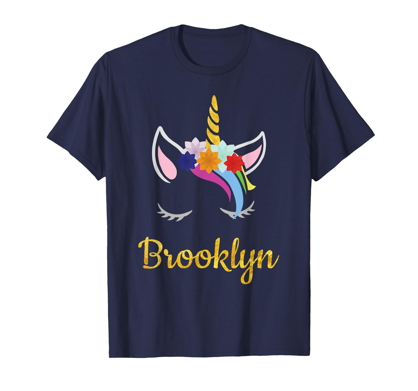 Brooklyn Unicorn Name Shirt for Brooklyn T-Shirt