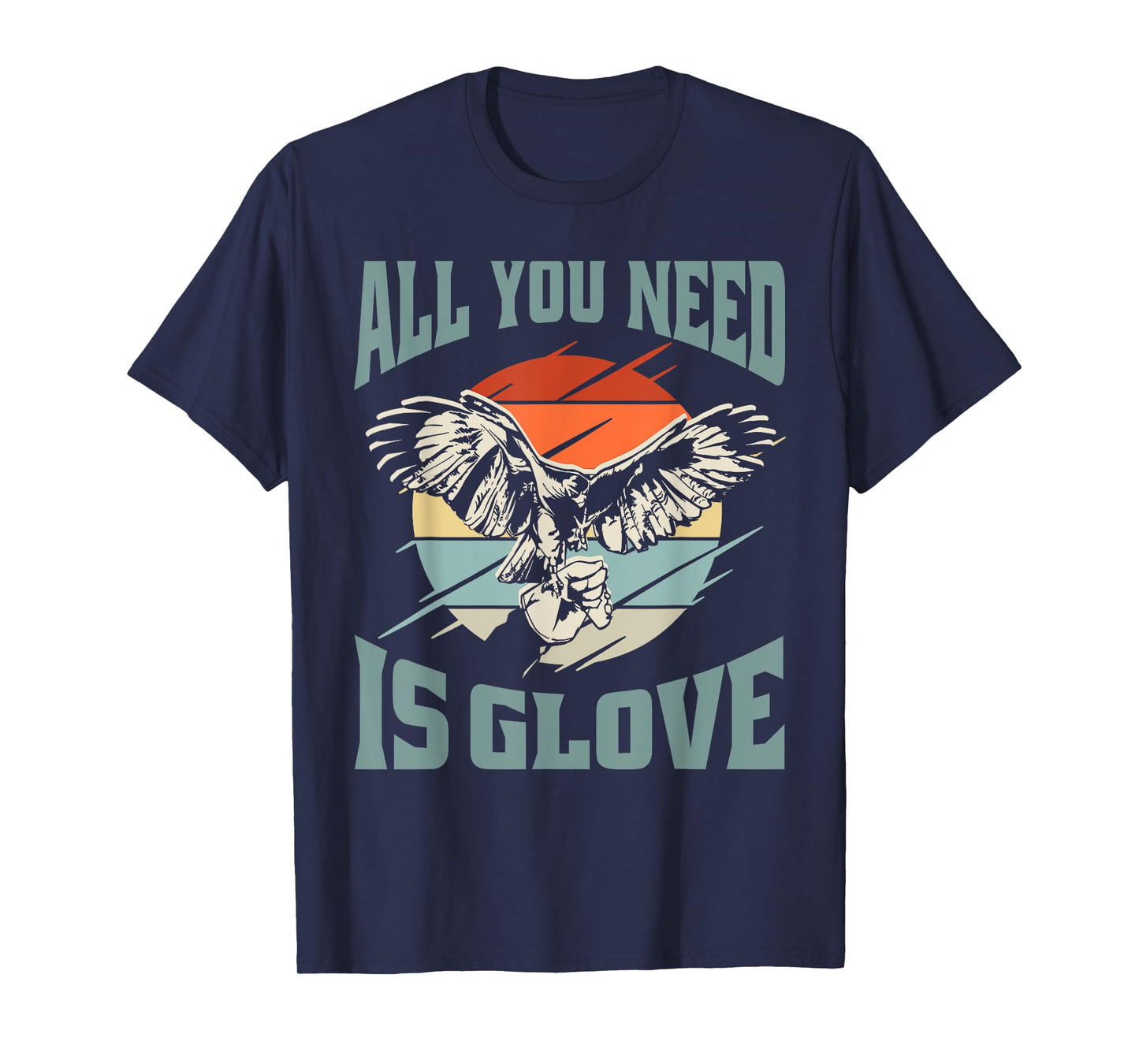Falconry Hawk Glove Falcon T-Shirt
