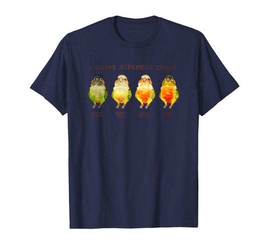 Conure Ripeness Chart T-Shirt