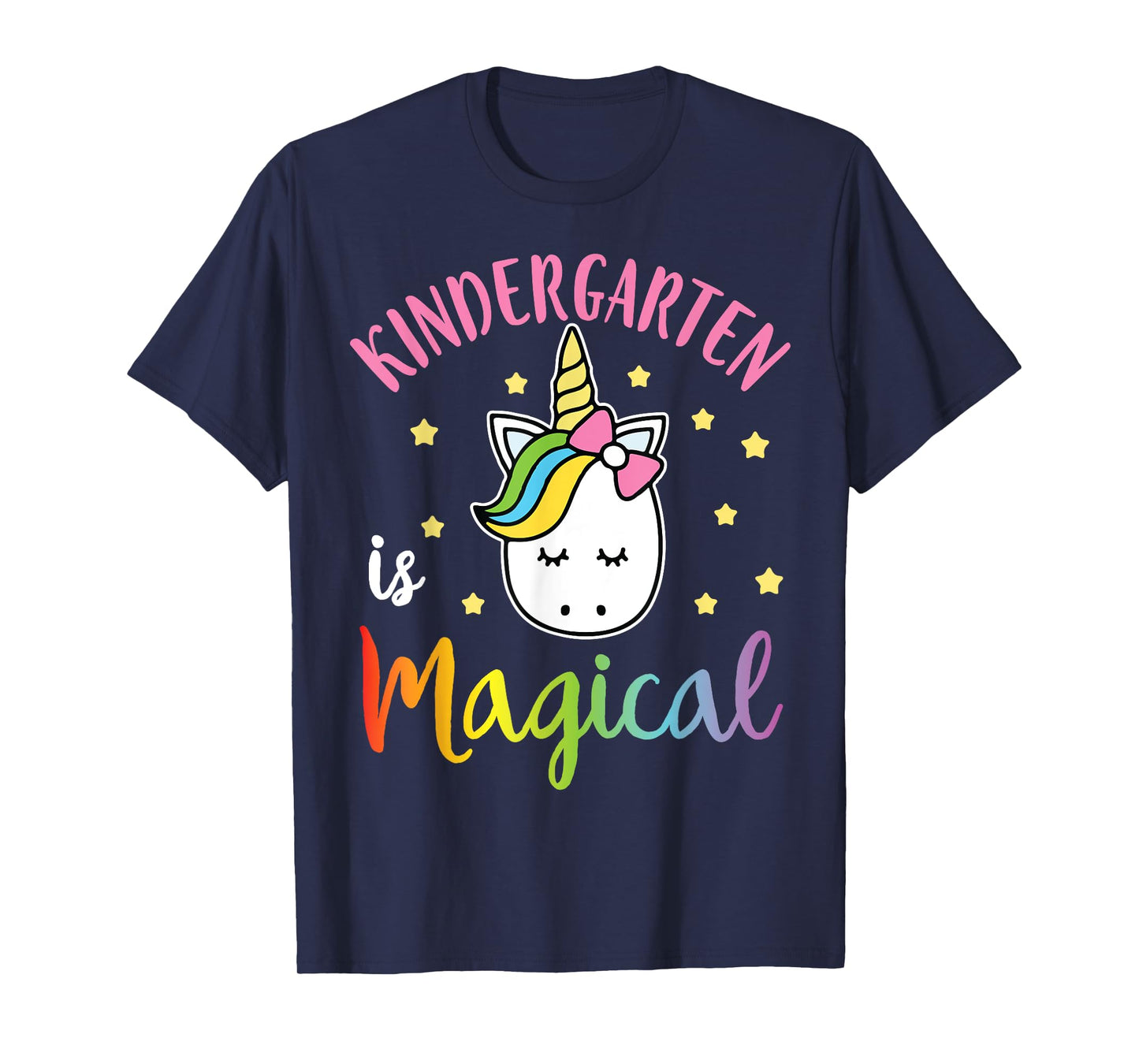 Teacher Student Senior Kindergarten Is Magical Happy Shirt T-Shirt