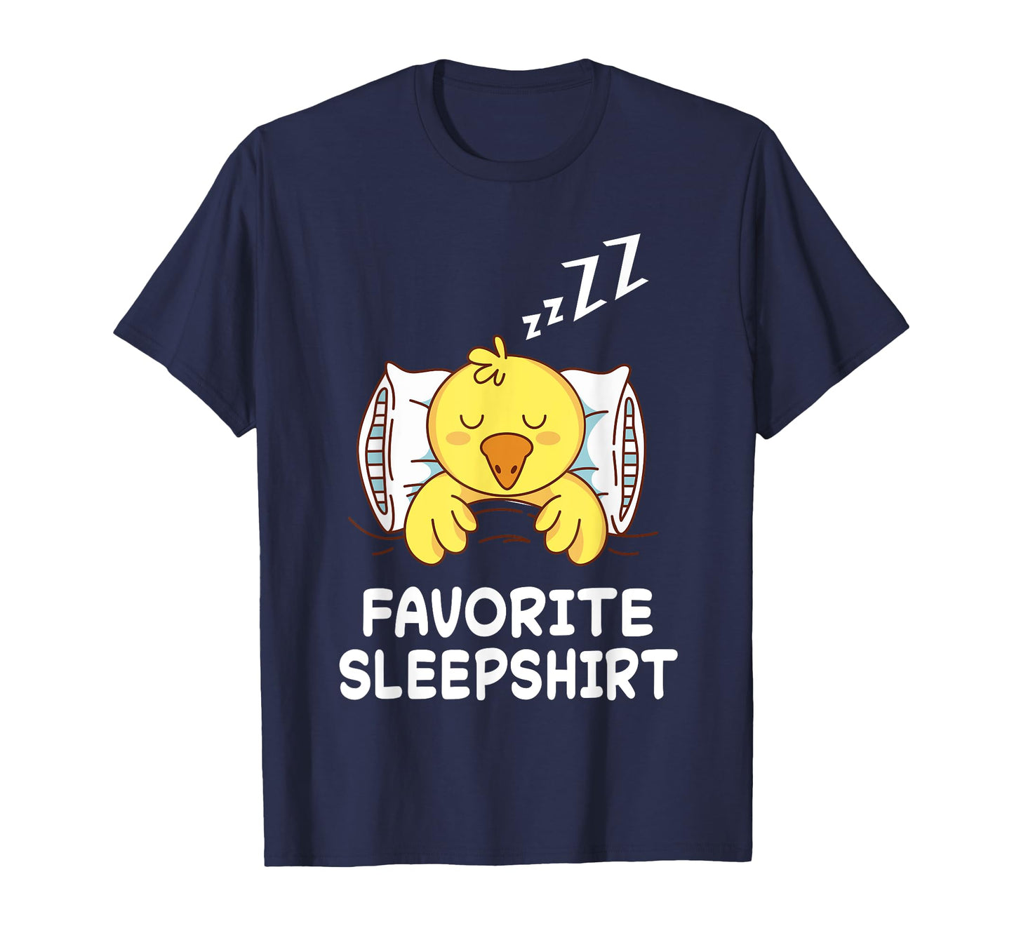 Chick Chicken Nap Sleeping Sleep Pajama Pajamas Nightgown T-Shirt