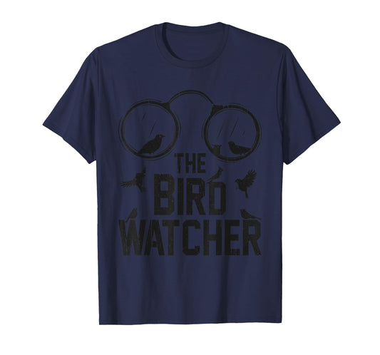 The Bird Watcher Funny Bird Nerd Birds Lover Ornithologist T-Shirt