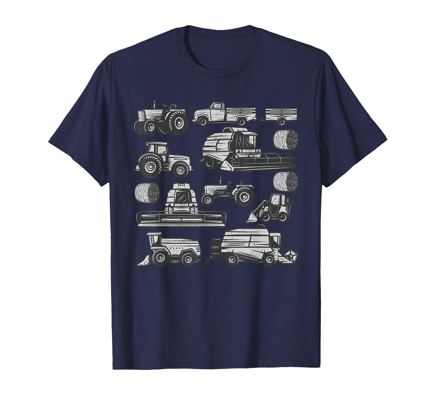Tractor Farmer Art For Men Women Kids Farming Trucks Lover T-Shirt