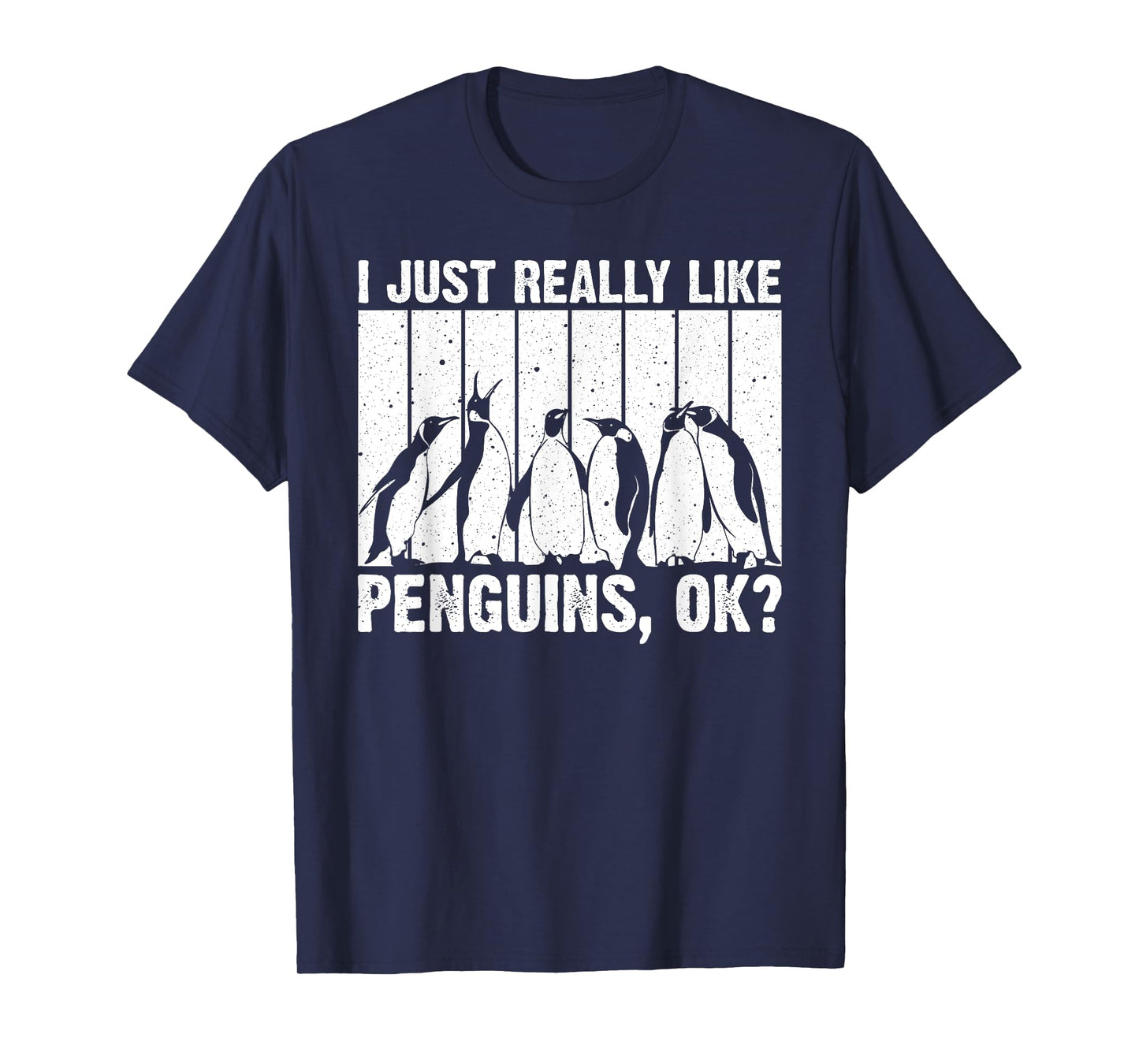 Cool Penguin Art For Men Women Kids Bird Penguin Lovers T-Shirt