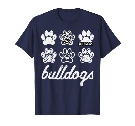 Bulldog Girls Youth Boys Teen Kids Men Women T-Shirt