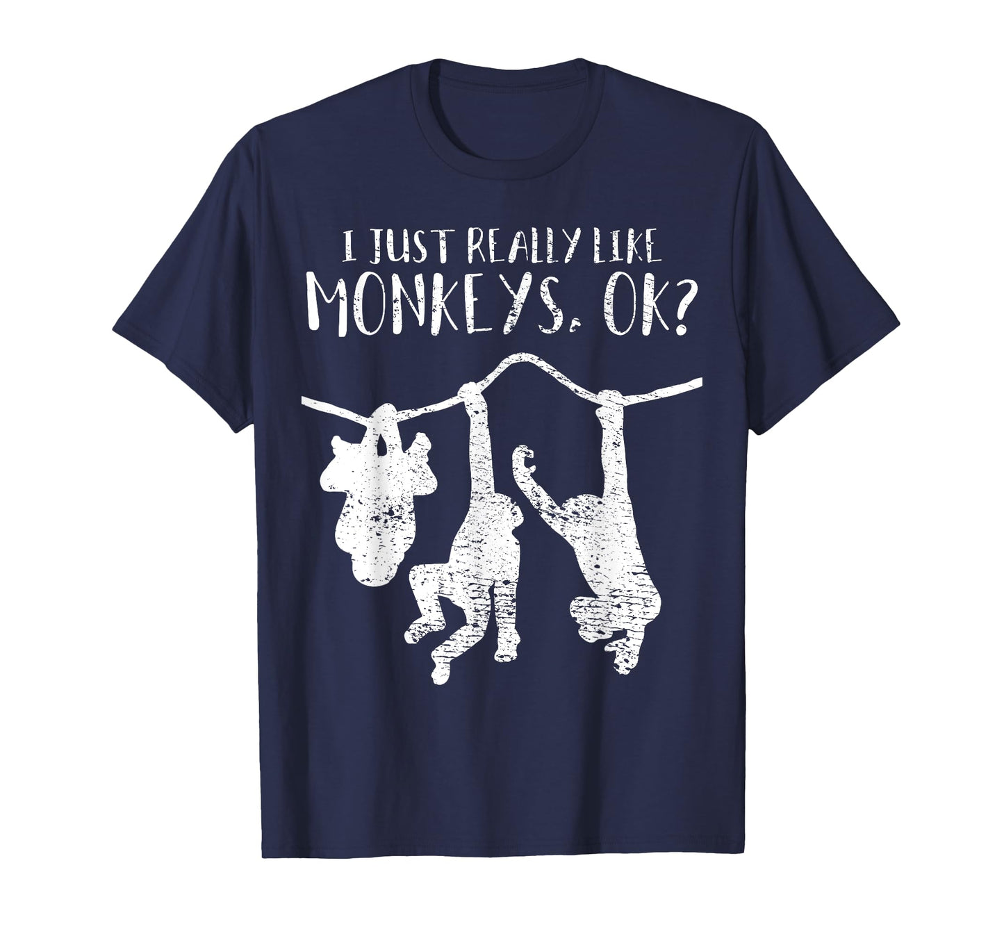 Monkeys Apes Chimps Funny Zoo Vintage Gift T-Shirt