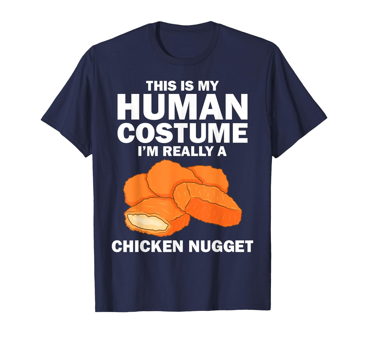 Funny Chicken Nugget Costume For Kids Fashion Nugget Foodie T-Shirt