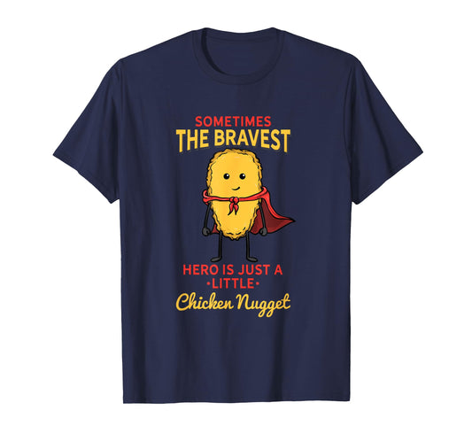 Chicken Nugget Superhero Superpower T-Shirt