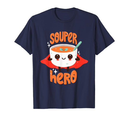 Superhero Soup Pun T-Shirt