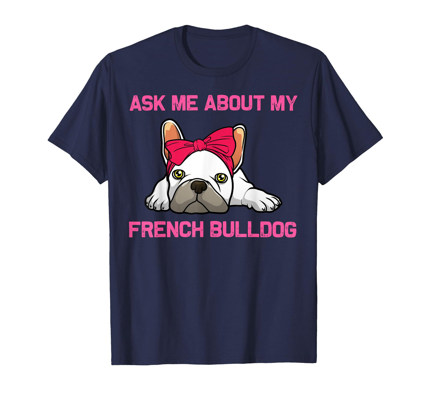 Cool French Bulldog Art For Men Women Kids Frenchie Lover T-Shirt