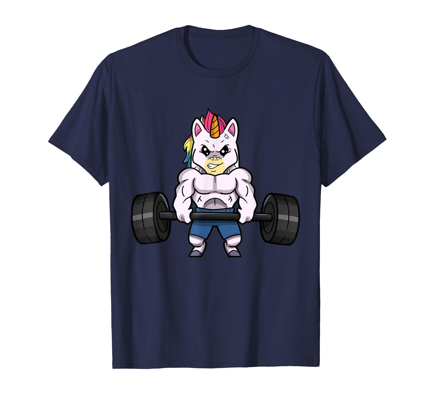 Weightlifting Unicorn Funny Powerlifting Fitness Gym T-Shirt