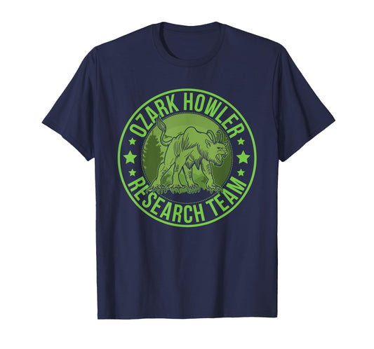 Ozark Howler Hide & Seek Research Team Champion Cryptid T-Shirt