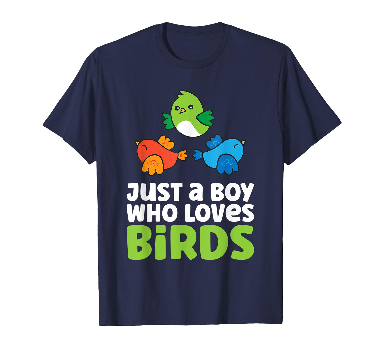Just a Boy Who Loves Birds T-Shirt