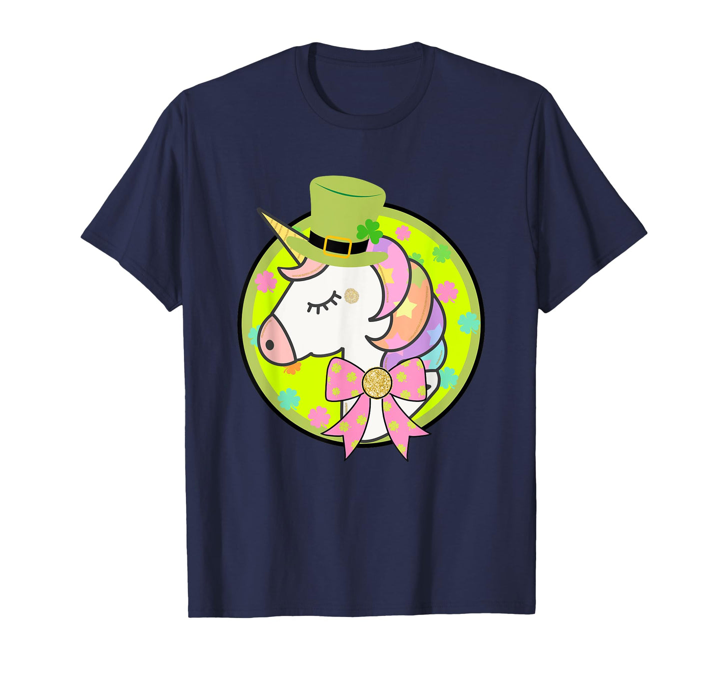 St. Patricks Day Magical Unicorn Shrit T-Shirt