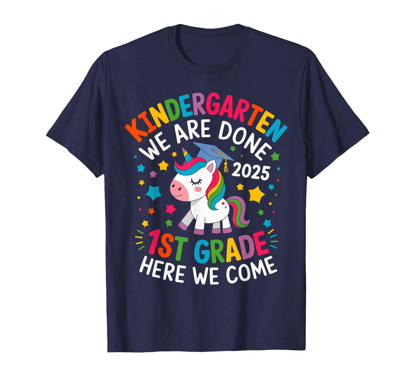 Kindergarten Graduation 2025 For Girls T-Shirt